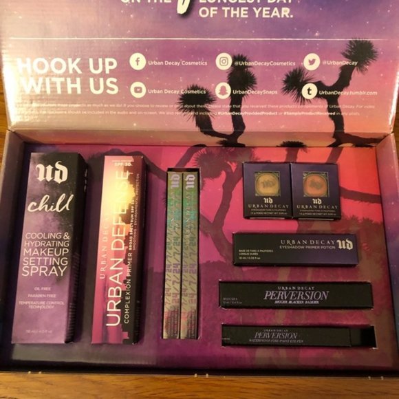 New Urban Decay Pull An All Nighter Makeup Set - Picture 2 of 5